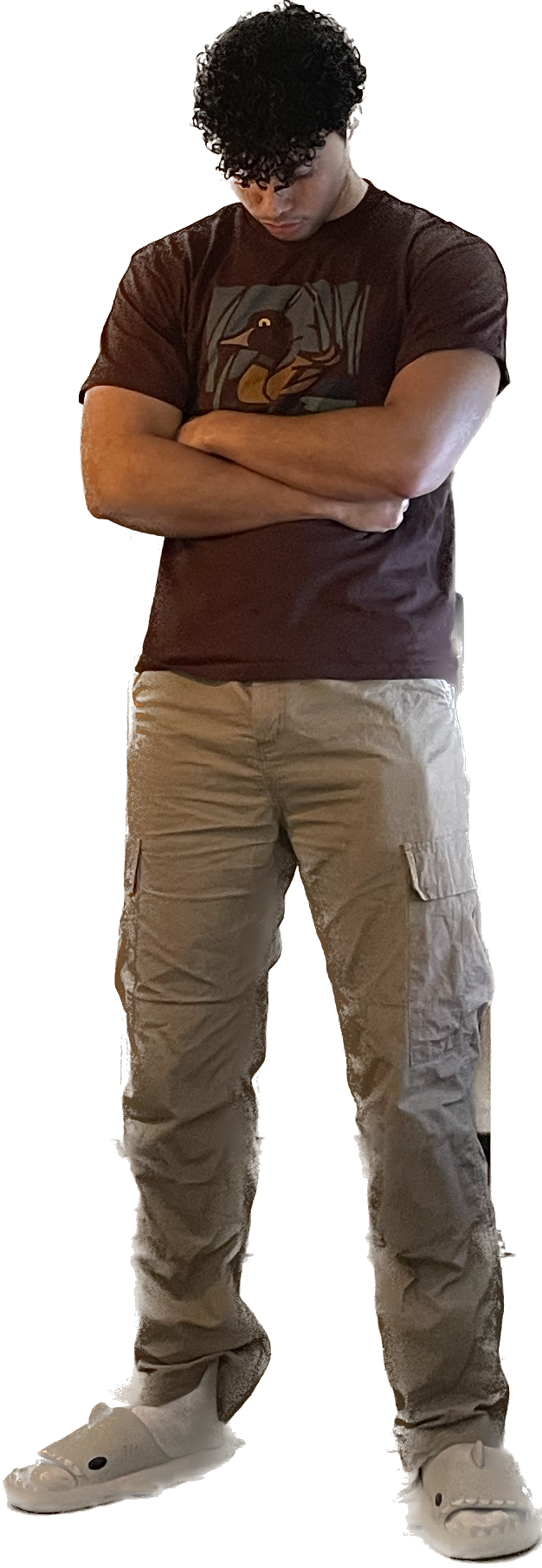 A picture of a person named Andreas, in brown clothes