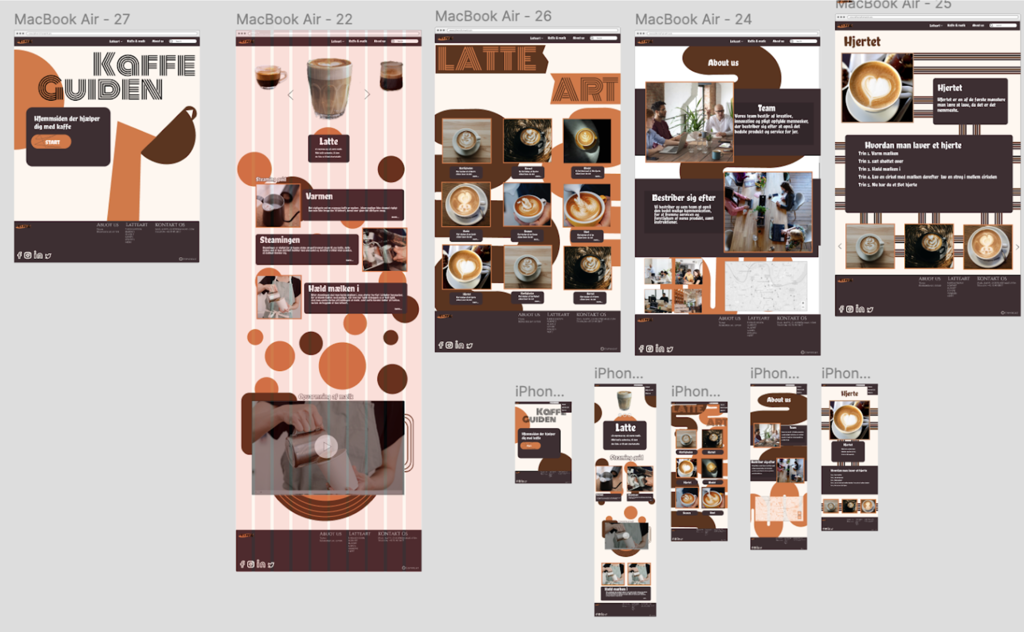 piture of the design of baks website